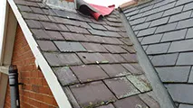 grey slate roof